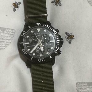 Mens Tissot Seastar 45mm Quartz Movement